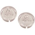 Delta 3/4 in. OD Hot and Cold Index Button Set IB-133904